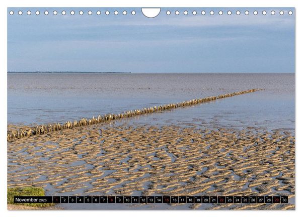 Produktbild: Urlaub auf R&ouml;m&ouml; (Wandkalender 2026 DIN A4 quer), CALVENDO Monatskalender