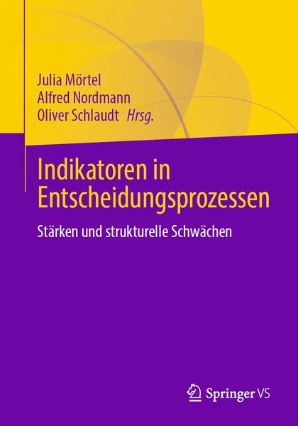 Produktbild: Indikatoren in Entscheidungsprozessen