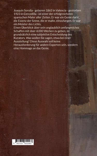 Produktbild: Joaquin Sorolla Maler