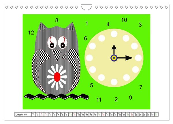 Produktbild: R&auml;tselspa&szlig; f&uuml;r Kinder ab 4 Jahren (Wandkalender 2026 DIN A4 quer), CALVENDO Monatskalender