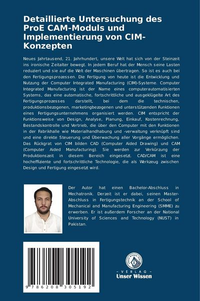 Produktbild: Detaillierte Untersuchung des ProE CAM-Moduls und Implementierung von CIM-Konzepten