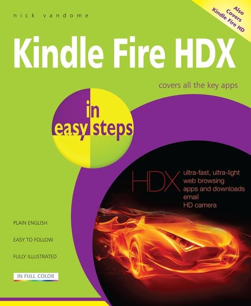 Produktbild: Kindle Fire HDX in easy steps