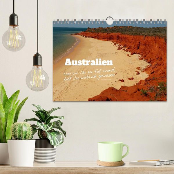 Produktbild: Australien - "Nur wo Du zu Fu&szlig; warst, bist Du wirklich gewesen" (Wandkalender 2026 DIN A4 quer), CALVENDO Monatskalender