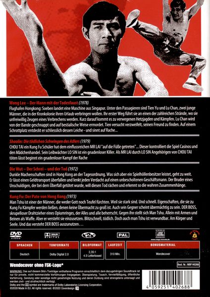 Produktbild: Die Todesbox des Kung Fu - Limitiert auf 1000 St&uuml;ck [2 DVDs]