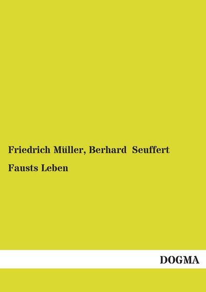 Produktbild: Fausts Leben