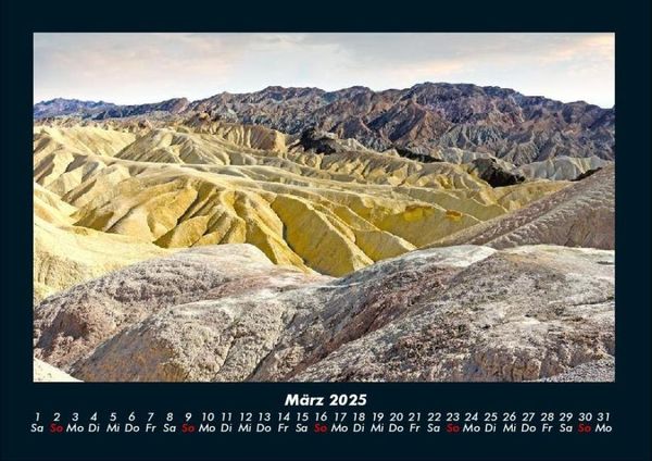 Produktbild: Bergige Welten 2025 Fotokalender DIN A4