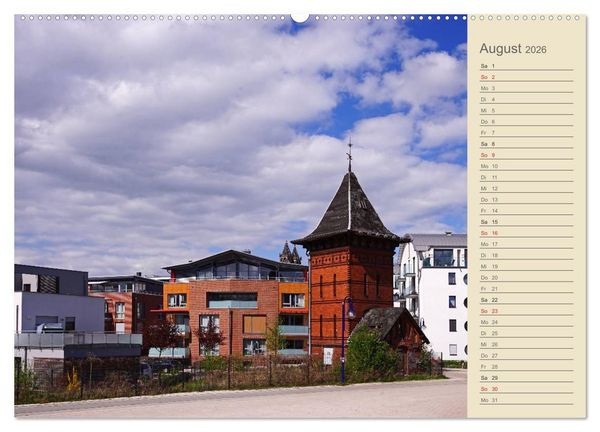 Produktbild: Magdeburg an der Elbe 2026 (Wandkalender 2026 DIN A2 quer), CALVENDO Monatskalender