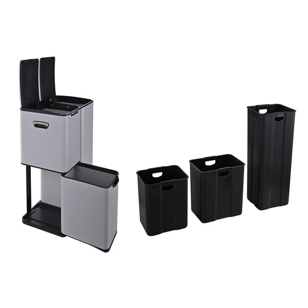 Produktbild: HTI-Living M&uuml;lltrennsystem Jannik 60 Liter M&uuml;lltrennsystem Jannik 60 Liter