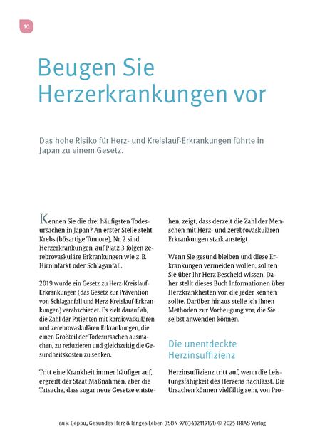 Produktbild: Gesundes Herz & langes Leben
