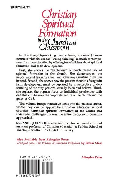 Produktbild: Christian Spiritual Formation in the Church and Classroom