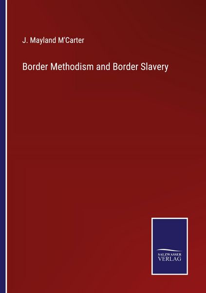 Produktbild: Border Methodism and Border Slavery