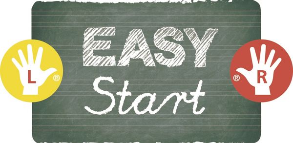 Produktbild: STABILO Druckbleistift EASYergo 1.4 HB LH blau/neonorange Blister