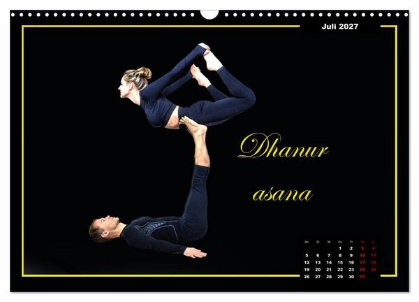 Produktbild: Yoga - Asana (Wandkalender 2027 DIN A3 quer), CALVENDO Monatskalender