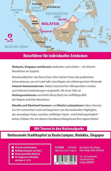 Produktbild: Reise Know-How Reisef&uuml;hrer Malaysia mit Singapur und Brunei
