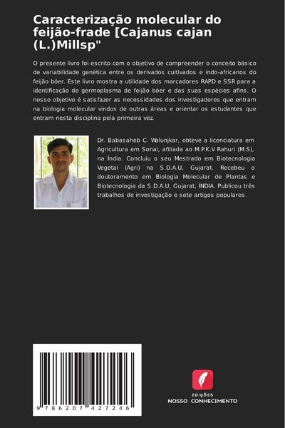 Produktbild: Caracteriza&ccedil;&atilde;o molecular do feij&atilde;o-frade [Cajanus cajan (L.)Millsp"