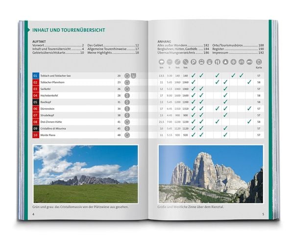 Produktbild: KOMPASS Wanderführer Sextner Dolomiten, Naturpark Drei Zinnen - Herausragende Dolomiten, 50 Touren mit Extra-Tourenkarte