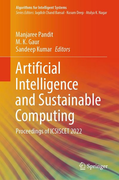 Produktbild: Artificial Intelligence and Sustainable Computing