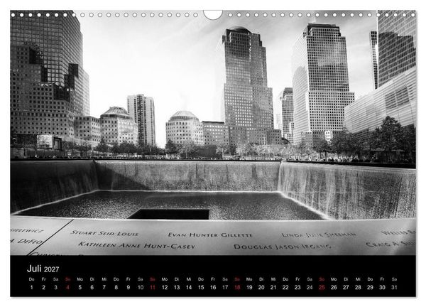 Produktbild: New York 2027 (Wandkalender 2027 DIN A3 quer), CALVENDO Monatskalender