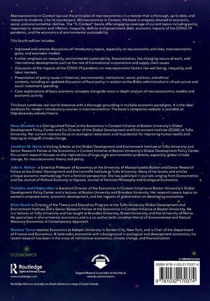 Produktbild: Macroeconomics in Context