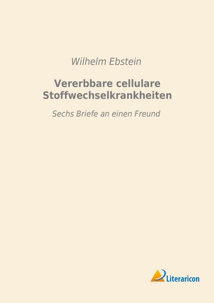 Produktbild: Vererbbare cellulare Stoffwechselkrankheiten