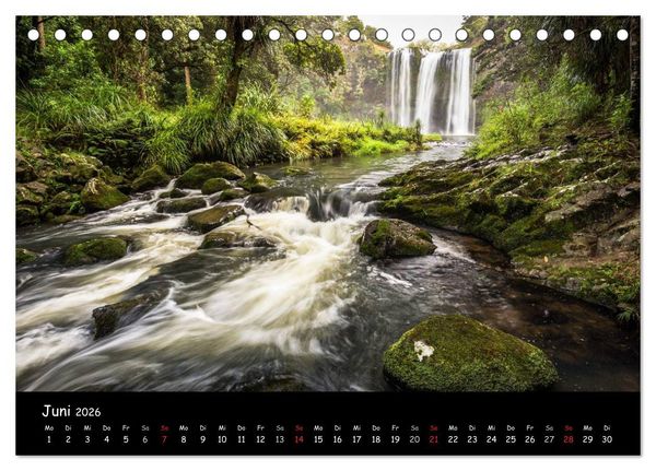 Produktbild: Sehnsucht nach Neuseeland (Tischkalender 2026 DIN A5 quer), CALVENDO Monatskalender