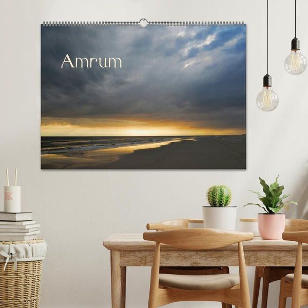 Produktbild: Amrum (Wandkalender 2026 DIN A2 quer), CALVENDO Monatskalender