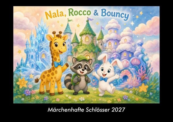 Produktbild: M&auml;rchenhafte Schl&ouml;sser 2027 Fotokalender DIN A3