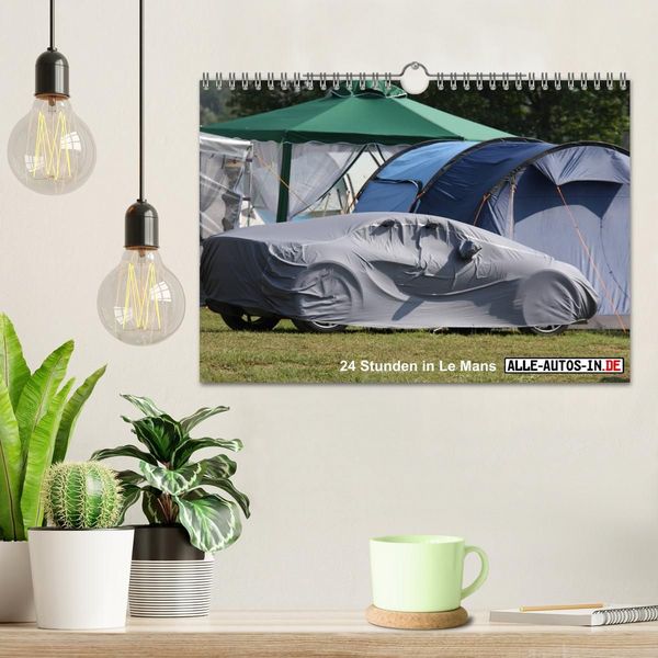 Produktbild: 24 Stunden in Le Mans (Wandkalender 2027 DIN A4 quer), CALVENDO Monatskalender