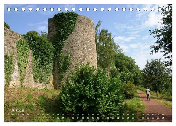 Produktbild: Blomberg in Lippe (Tischkalender 2026 DIN A5 quer), CALVENDO Monatskalender