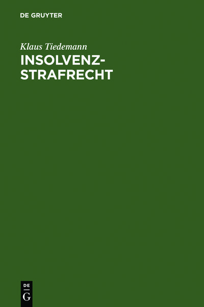 Produktbild: Insolvenz-Strafrecht