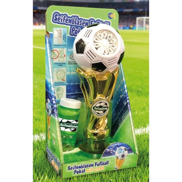 Produktbild: Seifenblasenmaschine Fu&szlig;ballpokal