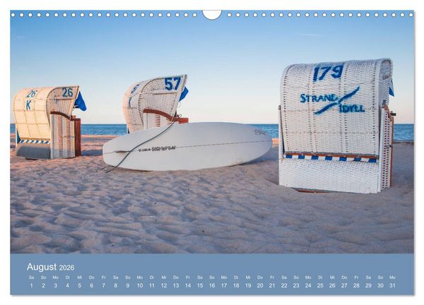 Produktbild: Gr&ouml;mitz - Ein Jahr Urlaub (Wandkalender 2026 DIN A3 quer), CALVENDO Monatskalender