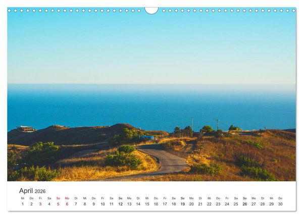 Produktbild: Am Strand von Malibu (Wandkalender 2026 DIN A3 quer), CALVENDO Monatskalender