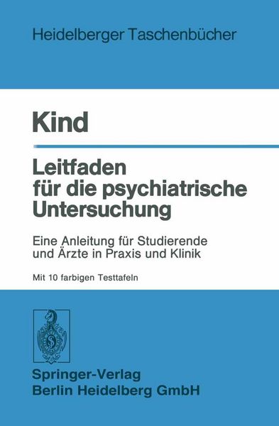 Produktbild: Leitfaden f&uuml;r die psychiatrische Untersuchung
