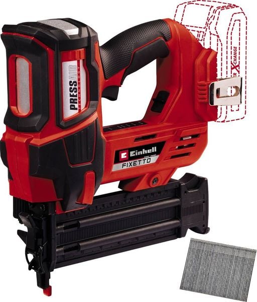 Einhell FIXETTO 18/50 N Professional Power X-Change 4257795 Akku-Nagler ohne Akku, ohne Ladegerät, mit Zubehör