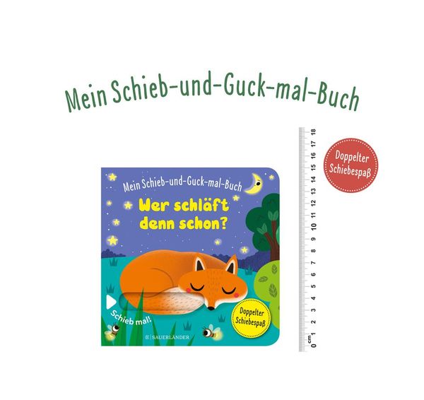 Produktbild: Mein Schieb & Guck-mal-Buch: Wer schl&auml;ft denn schon?
