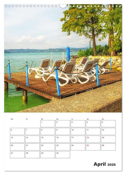 Produktbild: Sirmione - Reiseplaner (Wandkalender 2026 DIN A3 hoch), CALVENDO Monatskalender