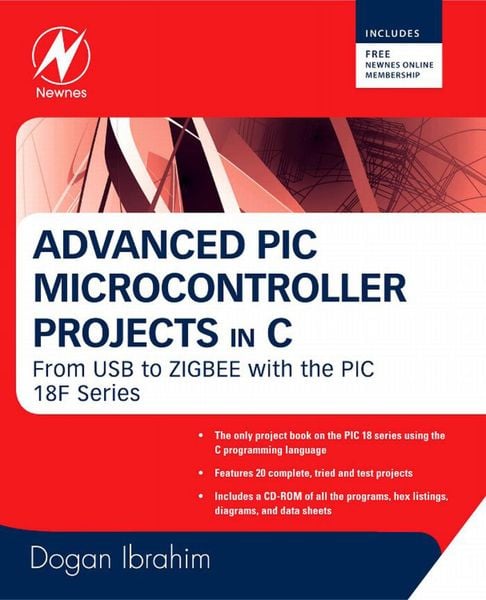 Produktbild: Advanced PIC Microcontroller Projects in C