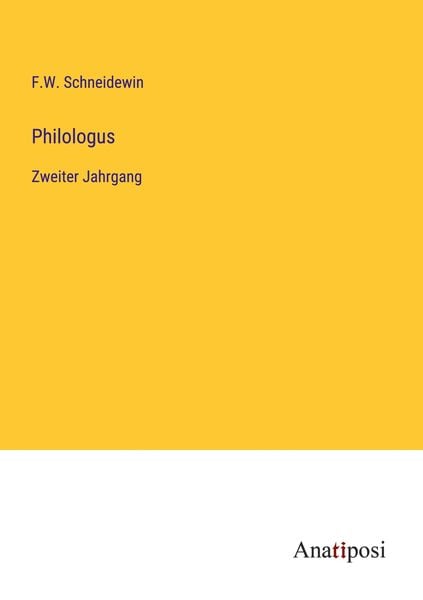 Produktbild: Philologus
