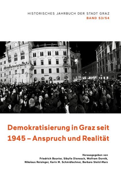 Produktbild: Historisches Jahrbuch der Stadt Graz