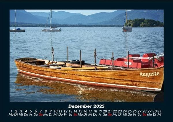 Produktbild: Die Seen der Erde 2025 Fotokalender DIN A5