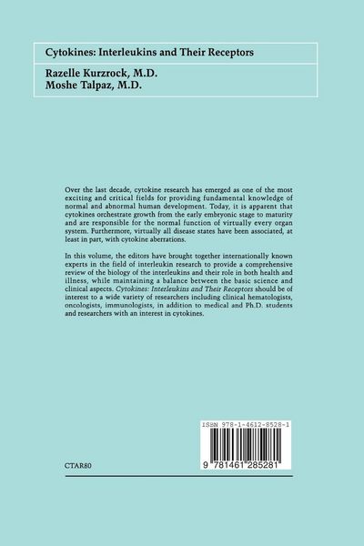 Produktbild: Cytokines: Interleukins and Their Receptors
