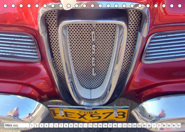Produktbild: Auto-Legenden EDSEL (Tischkalender 2022 DIN A5 quer)