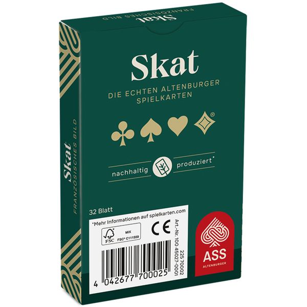 Produktbild: Skat, franz&ouml;sisches Bild, in Faltschachtel