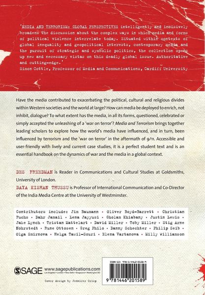 Produktbild: Media and Terrorism