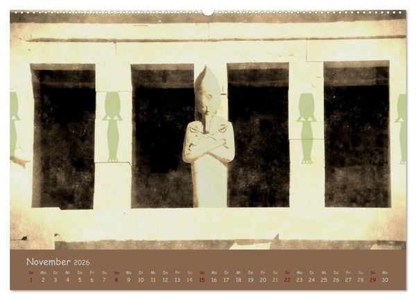 Produktbild: &Auml;gypten Nostalgie & Antike 2026 (Wandkalender 2026 DIN A2 quer), CALVENDO Monatskalender