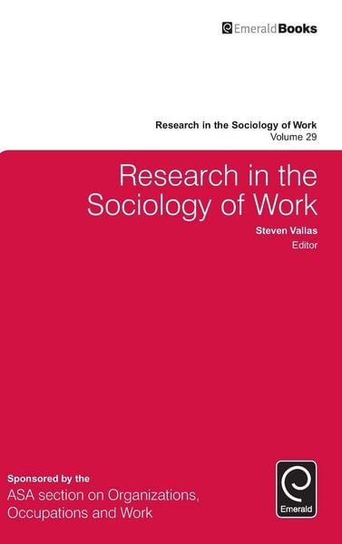 Produktbild: Research in the Sociology of Work