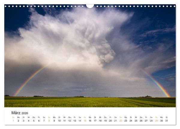 Produktbild: Faszination Gewitter (Wandkalender 2026 DIN A3 quer), CALVENDO Monatskalender