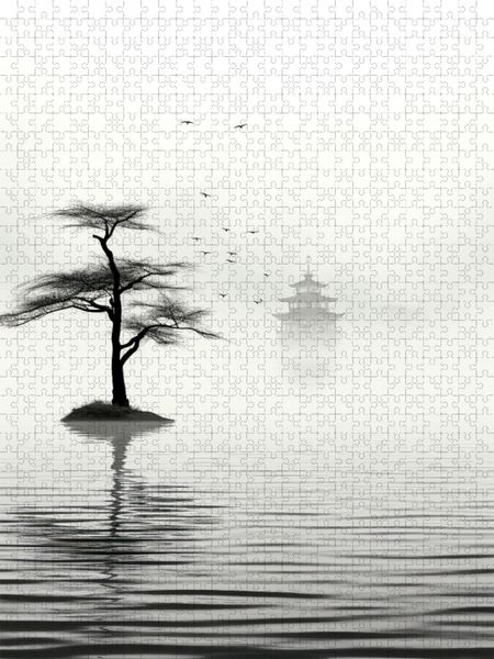 Produktbild: CALVENDO Puzzle Japan, Natur - Ruhe | 2000 Teile Lege-Gr&ouml;&szlig;e 90x67cm Foto-Puzzle f&uuml;r gl&uuml;ckliche Stunden