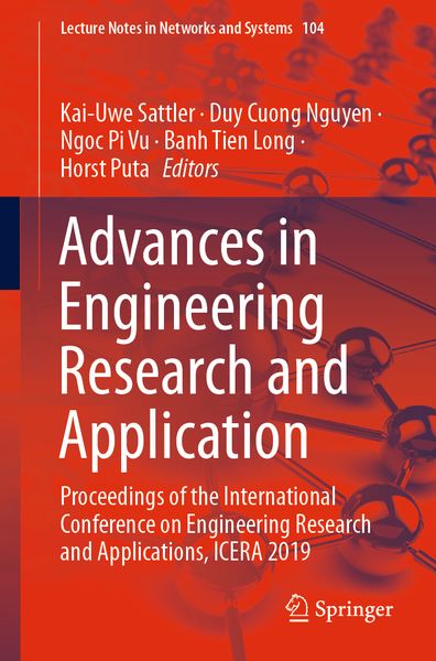 Produktbild: Advances in Engineering Research and Application